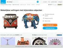 Tablet Screenshot of catawiki.nl